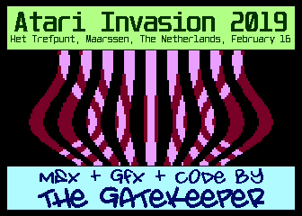 ATARI Invasion Invitation