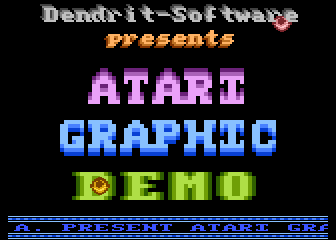 Atari Graphic Demo