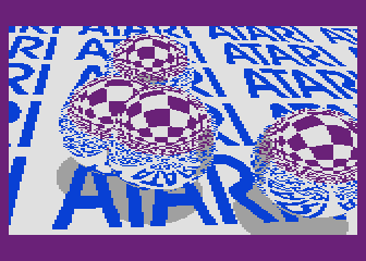 Atari 130XE Shiny Bubbles