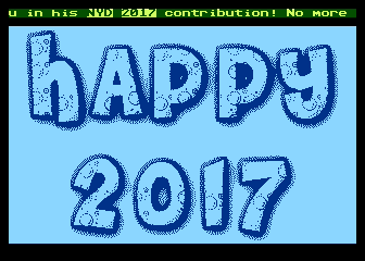 Happy 2017
