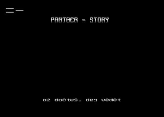 Panther - Story