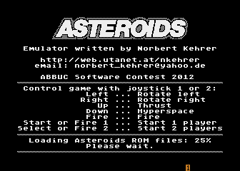 Asteroids-Emulator