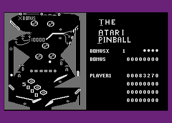 Atari Pinball, The