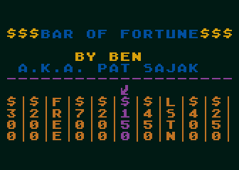 Bar of Fortune