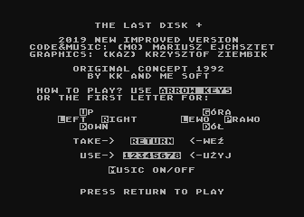 Last Disk+, The