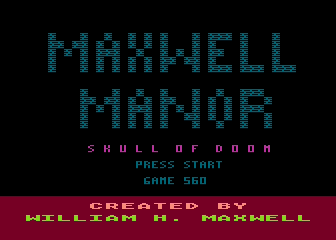 Maxwell Manor: Skull of Doom