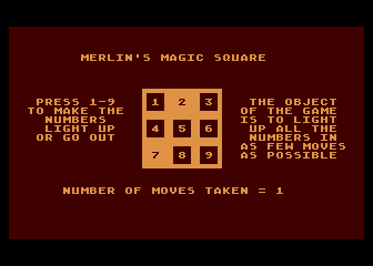 Merlin's Magic Square