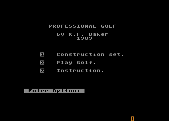 Professional Golf V.17