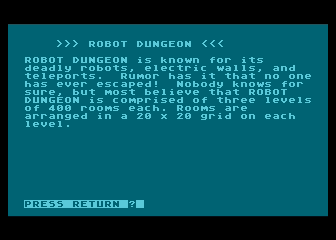 Robot Dungeon