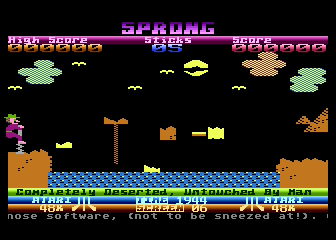 Sprong - The Quest For The Golden Pogostick