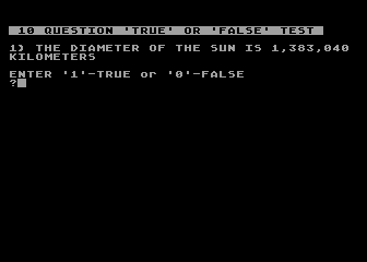 Sun -- Astronomy Lesson 2: Atari, The