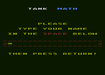 Tank Math (Shareware version)