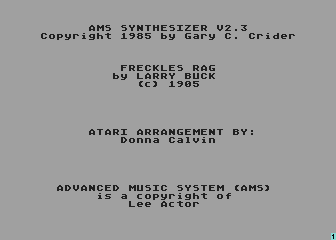 AMS Synthesizer v2.3
