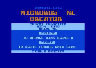 Analog Microdos XL Creator