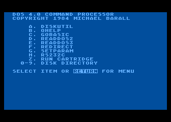DOS 4.0 Command Processor