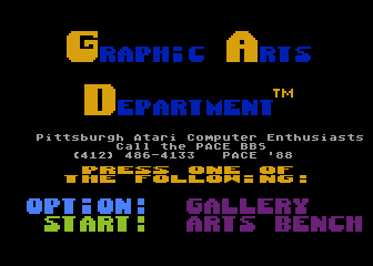 Graphic Arts Department
