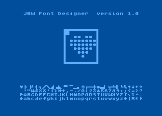 JBW Font Designer 1.0