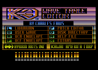 K3 Wave Table Editor