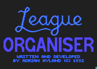 League Organiser