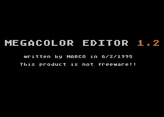 Megacolor Editor 1.2