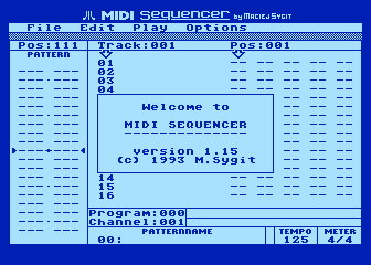 MIDI Sequencer