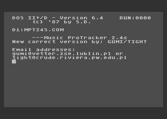 Music ProTracker 2.4s