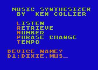 Music Synthesizer