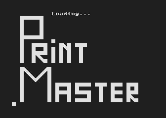 Print Master, The