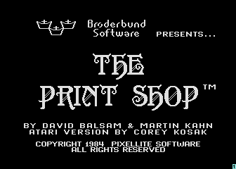 Print Shop, The