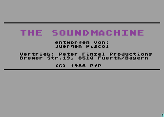 Soundmachine, The