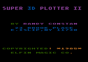 Super 3D Plotter II