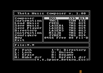 Theta Music Composer v.2.00