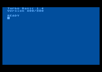 Turbo BASIC 1.4 Version 400/800