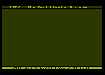 VTEX 1.3 - The Text Viewing Utility