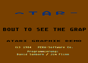 Atari Pop Demo