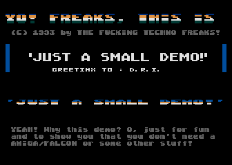 Just a Small Demo