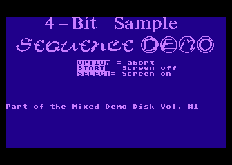 Mixed Demo Disk Vol. #1