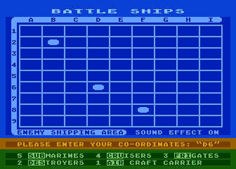 Battle Ships Version II