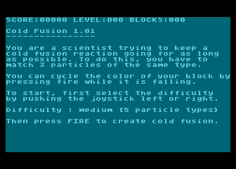 Cold Fusion