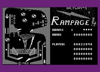 Halfway's Rampage!