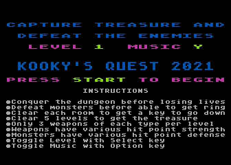 Kooky's Quest 2021