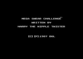 Mega Swear Challenge