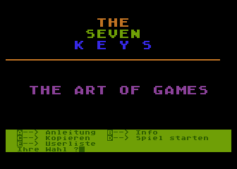 Seven Keys, The