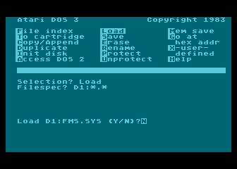 Atari DOS 3.0