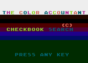 Color Accountant, The