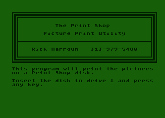 Print Shop Printer